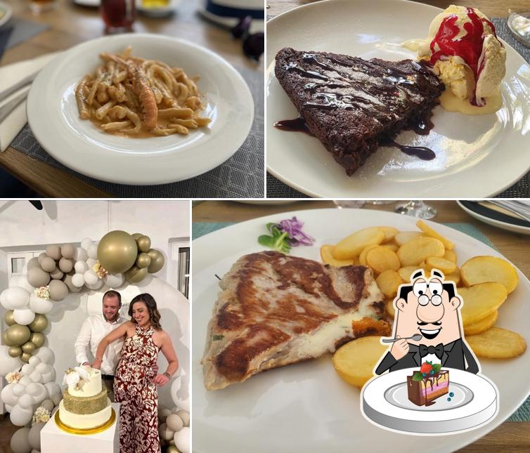 Torta al cioccolato al Konoba Feral