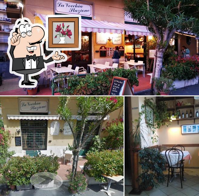 La interni e esterno del ristorante
