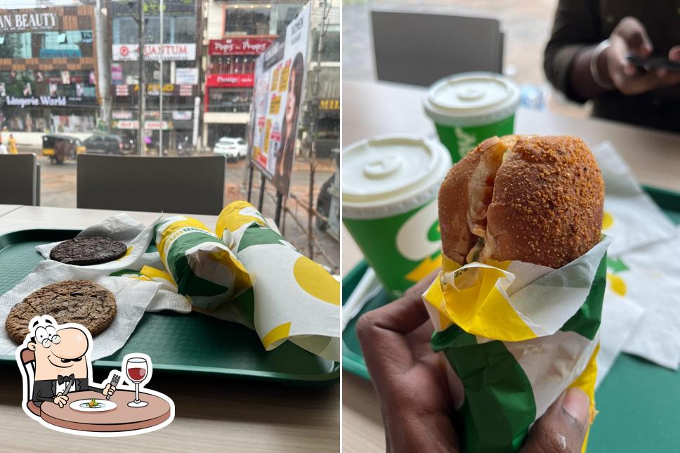 Food at Subway Visakhapatnam