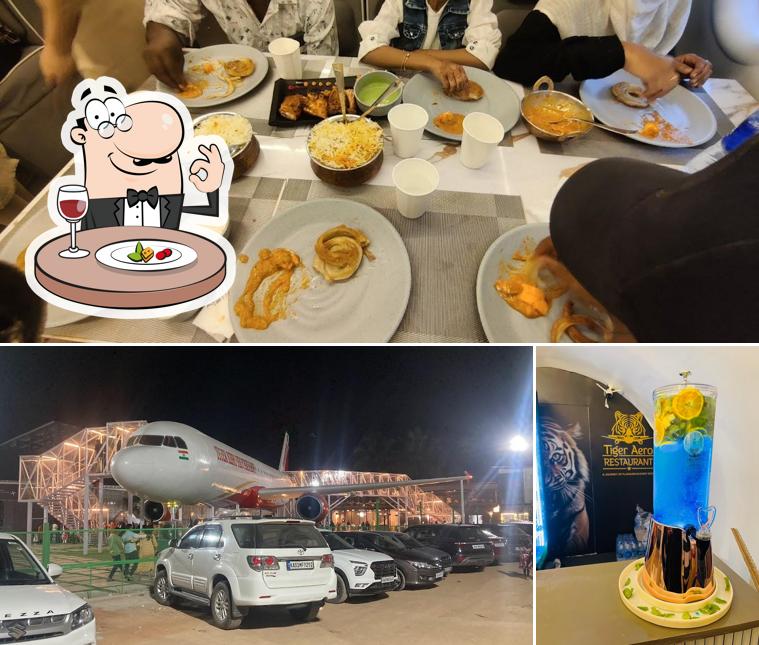 This is the photo displaying food and exterior at Tiger Aero Restaurant