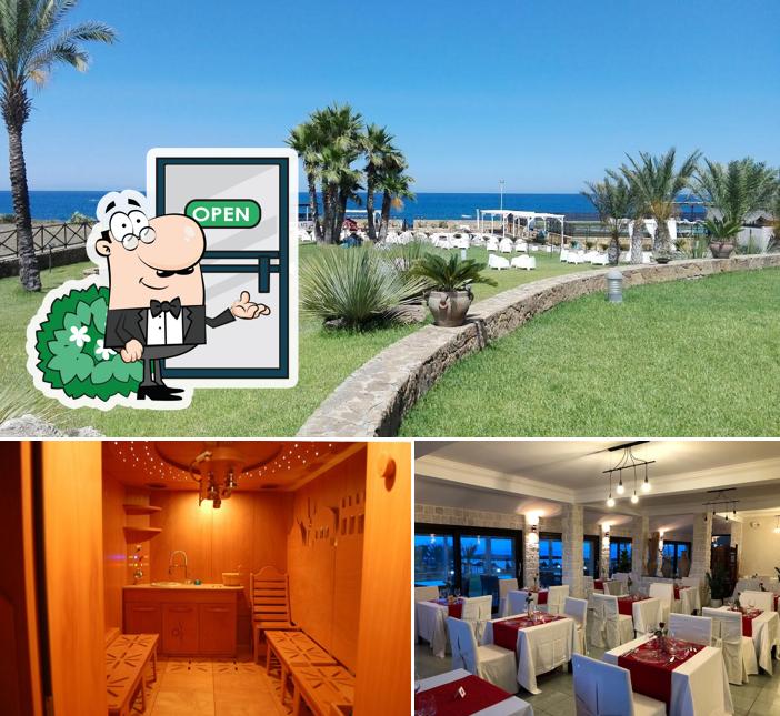Puoi goderti l'aria fresca dal dehors di Capo Campolato Hotel & Banqueting