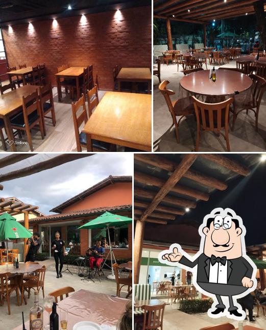 O interior do Disk Pizza Paulista