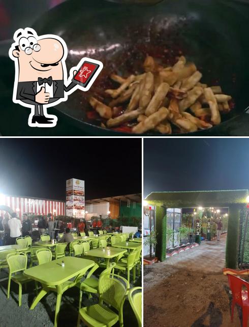 Look at this pic of Amantran Garden Restaurant & Party Hall