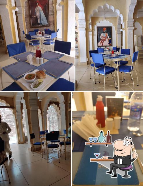 The interior of Café Mehran