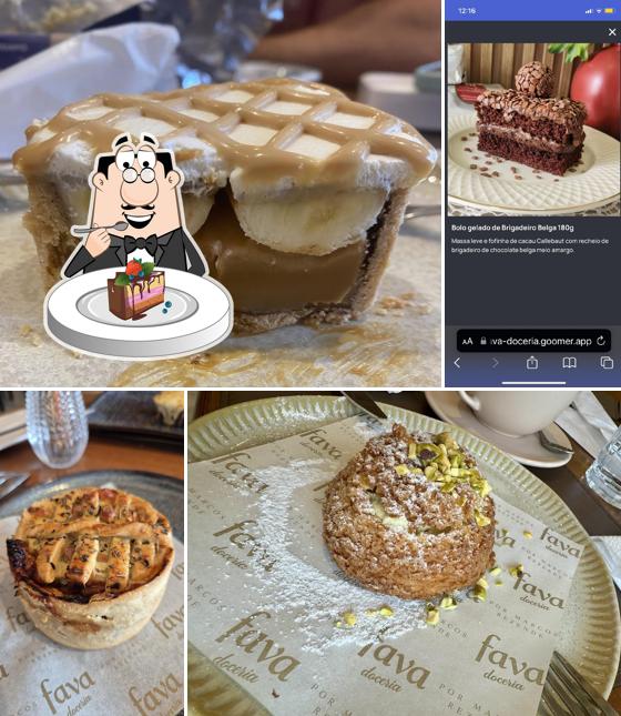 Bolo de chocolate em Fava Doceria - por Marcos Rezende CAFETERIA, CONFEITARIA e BRUNCH