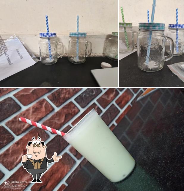 Enjoy a beverage at Grillland BBQ