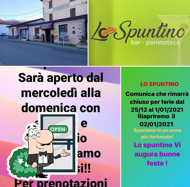 Gli esterni di Lo Spuntino