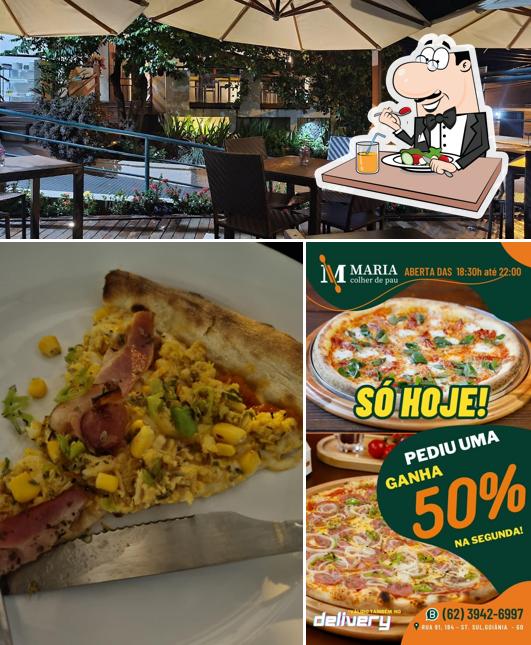 The restaurant's food and interior