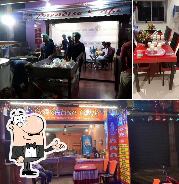 The interior of Paradise Cafe