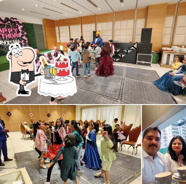 The photo of wedding and beverage at CJC Green House