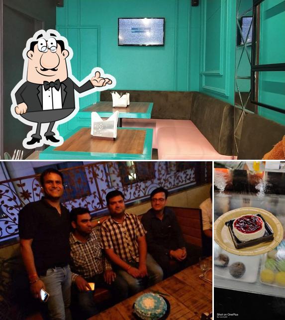 DJlecious Cake Shop is distinguished by interior and food