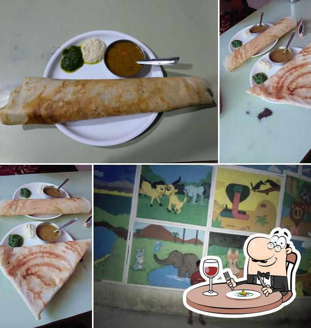 Masala dosa at Green View
