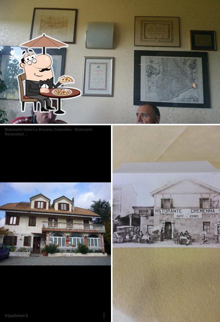 Dai un’occhiata alla foto che mostra la esterno e interni di Bar Ristorante Vetta