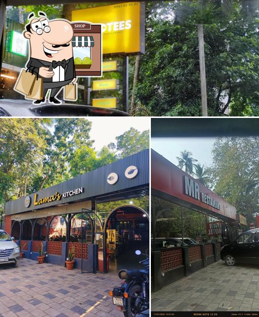 Check out how Lama's Kitchen looks outside