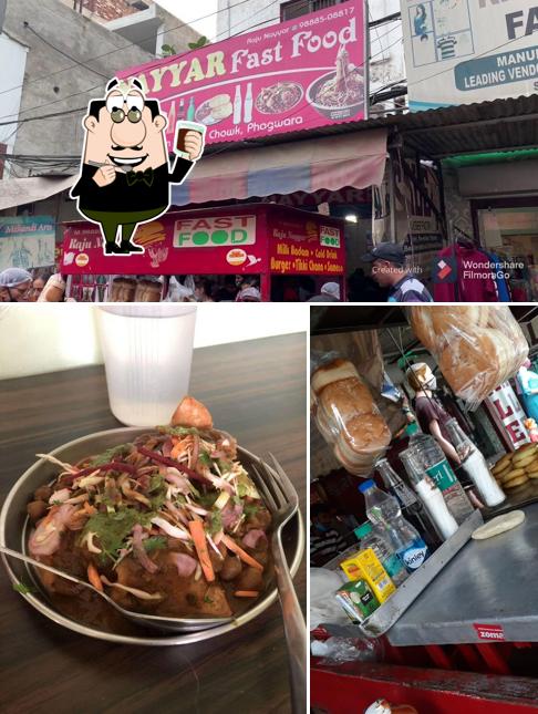 Enjoy a beverage at Nayyar Fast Food