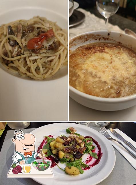 Insalata di barbabietole al Osteria Da Oreste