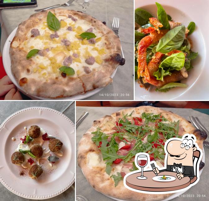 Cibo al Ristorante Pizzeria Il prato verde