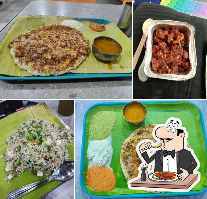 Food at SINGAPORE'S KOMALA'S RESTAURANTS(PURE VEGETARIAN)