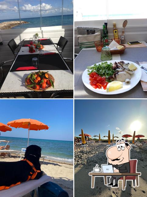 Gli interni di Spiaggia Soleluna