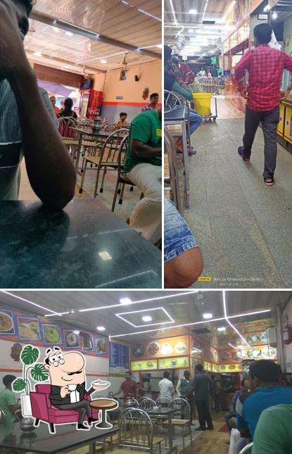 The interior of Hotel Sri Ganesh