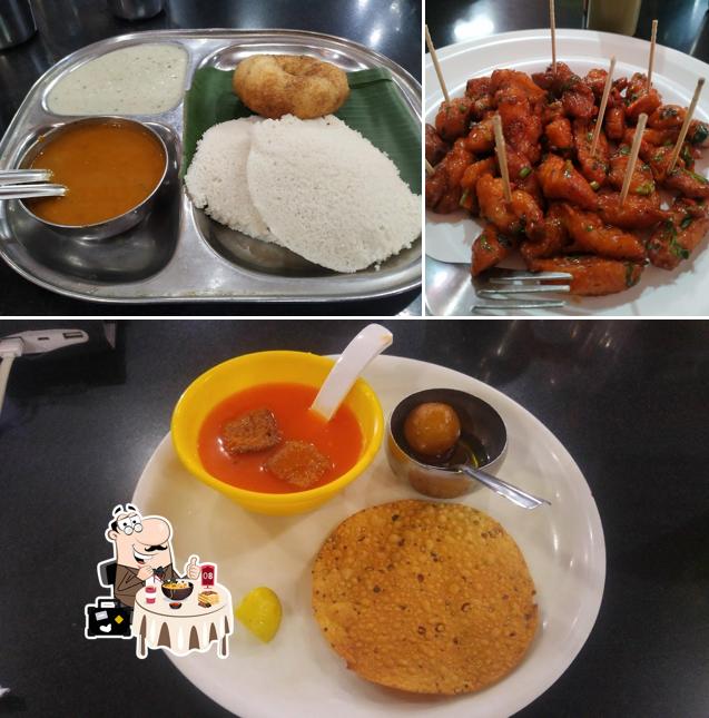 Food at Sri Pavithra Residency