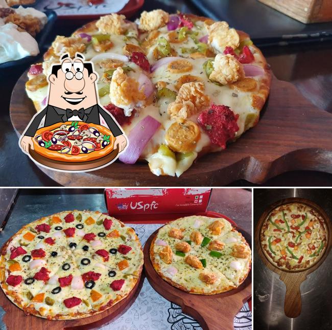 Try out various variants of pizza