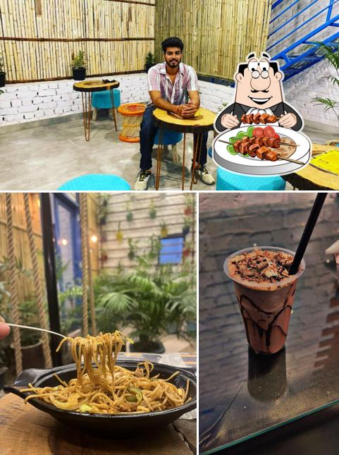 The photo of White square cafe and tapri’s food and interior
