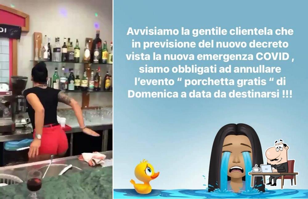 Dai un'occhiata agli interni di veronica bar