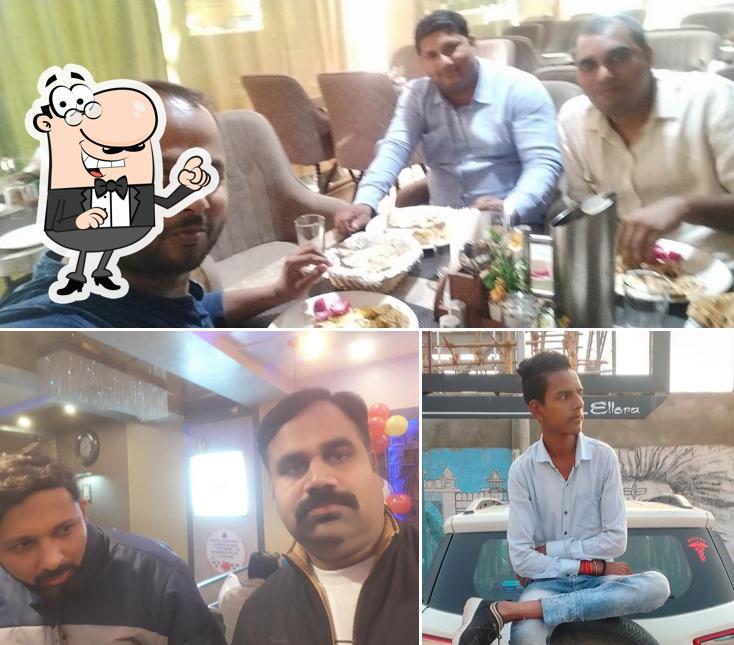 Take a seat at one of the tables at Rhythm's Celebration