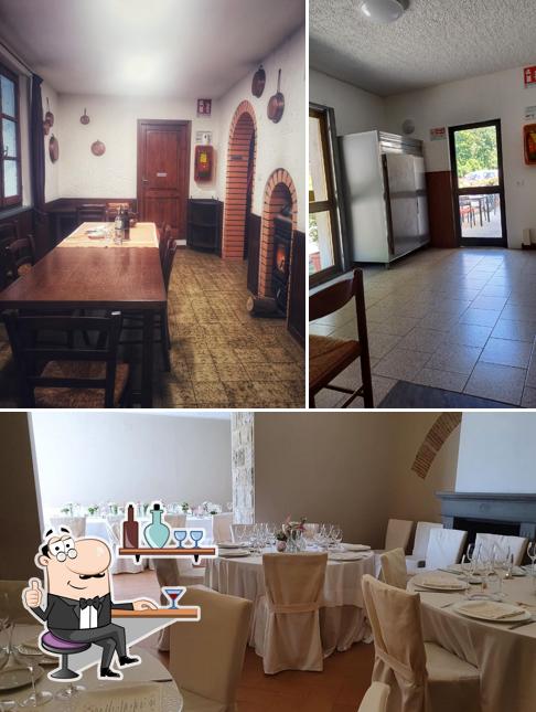 Gli interni di Ristorante La Borella