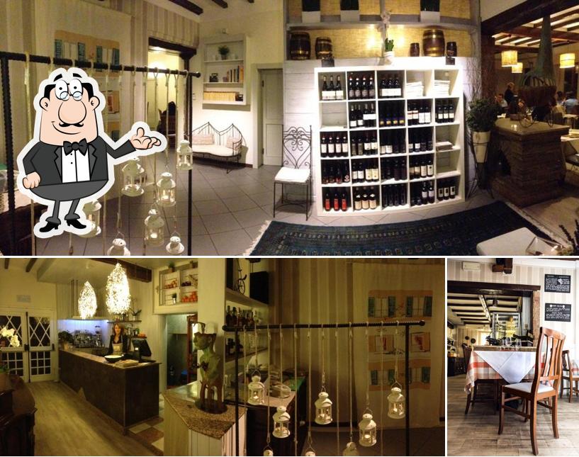 Dai un'occhiata agli interni di Antica Trattoria del Reno