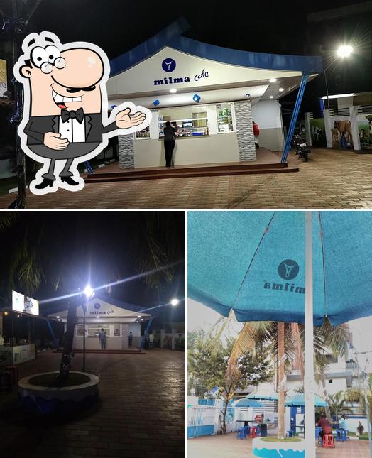 Look at this picture of Milma cafe