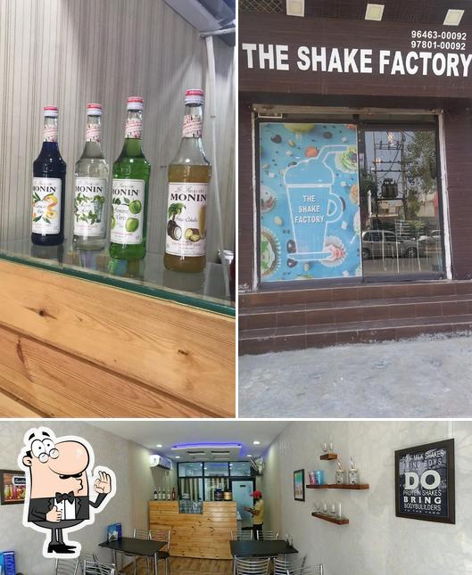 Look at the picture of THE SHAKE FACTORY