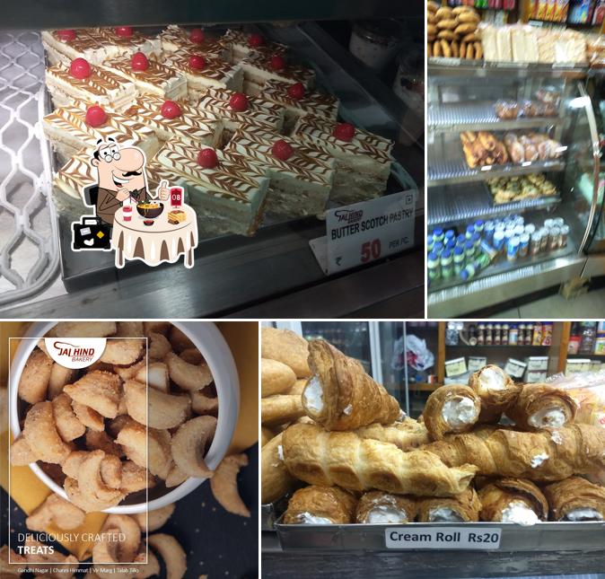Food at Jai Hind Bakery