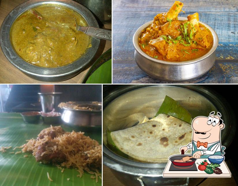Chicken curry at Kaaraikudi