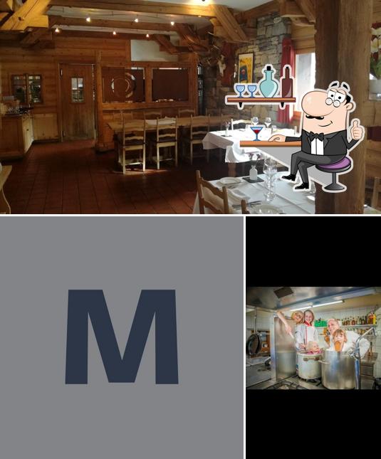 Dai un'occhiata agli interni di Restaurant Mont-Rouge