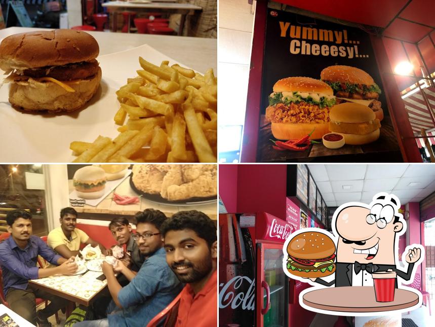 Get a burger at Meat and Eat