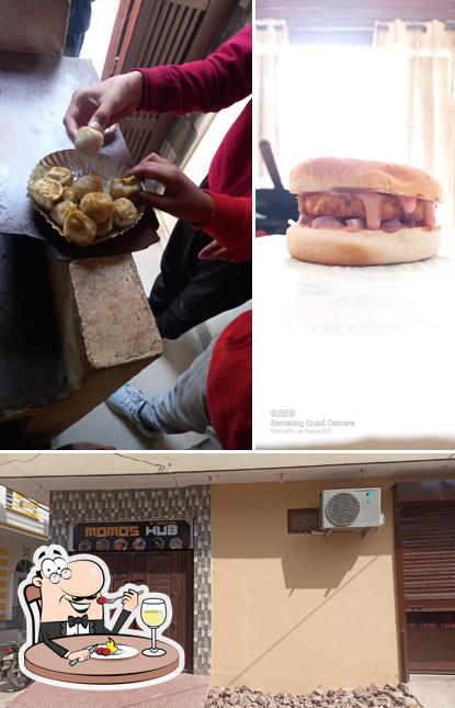 Momo Hub is distinguished by food and exterior