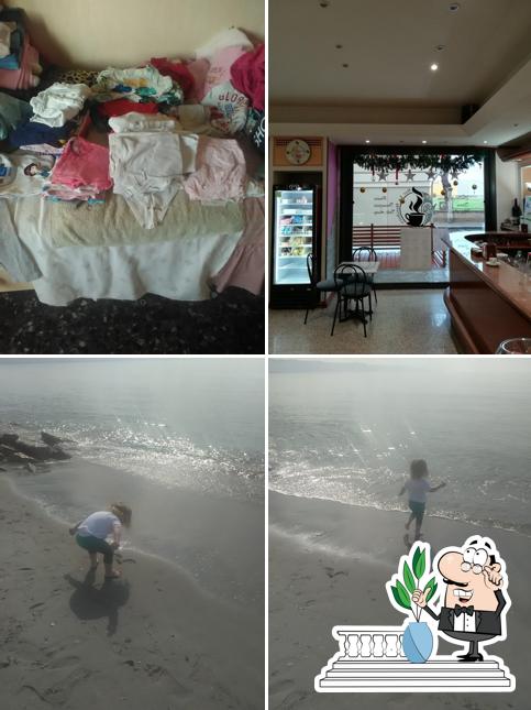 Tra le diverse cose da Bar Caffetteria La Maschera S.N.C. Di Schirru Alice E Collu Vittorio si possono trovare la esterno e interni