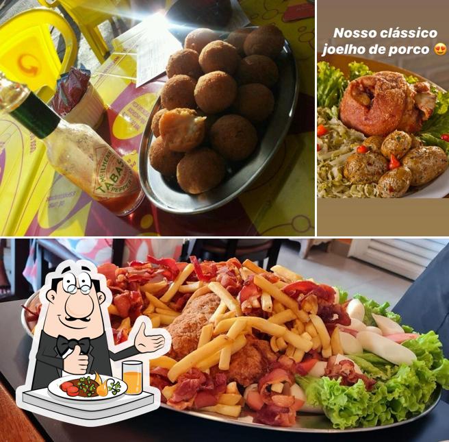 Comida em Bar do Giba
