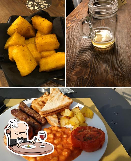 Cibo al Lucky Brews