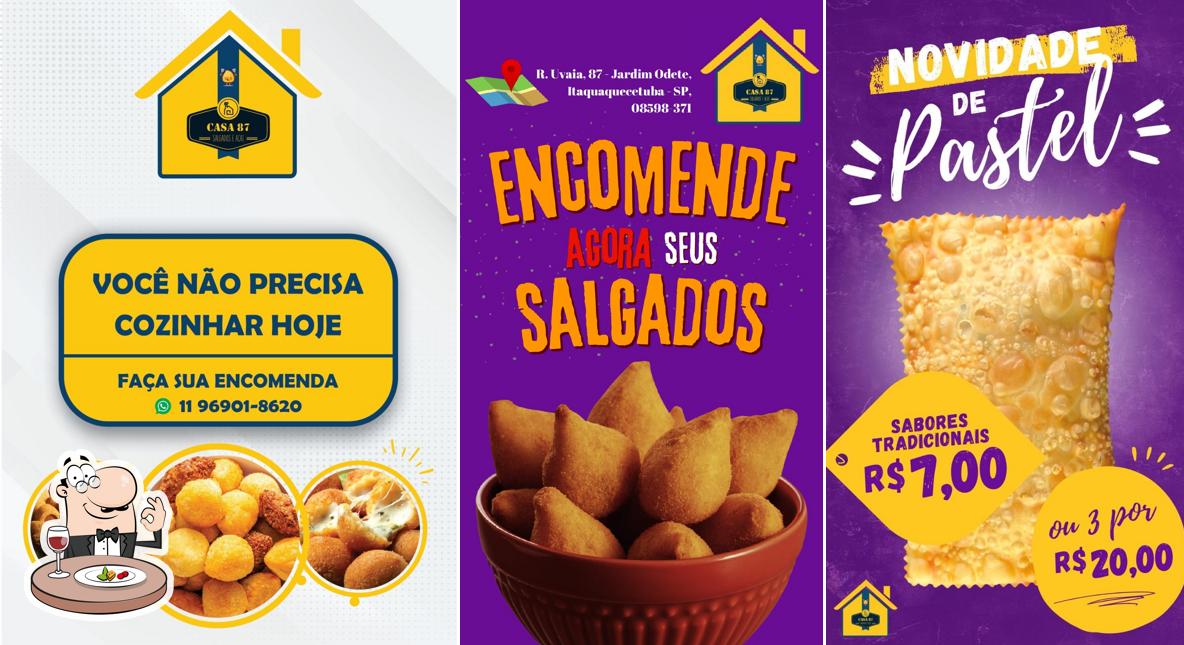 Salgados e Açaí Casa 87 - Salgados para festa Açaí