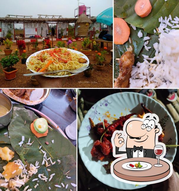 Food at Addakhana (I love Bishnupur)