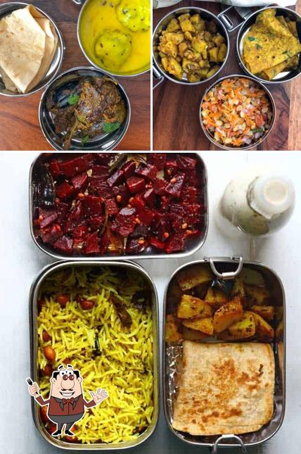 Food at Annapurna tiffins and snacks