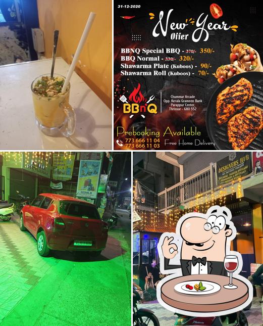 BBnQ Grill Cafe is distinguished by food and exterior