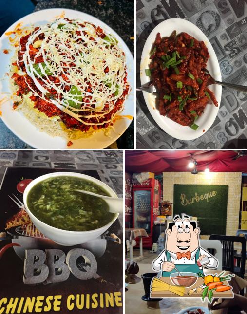 Spaghetti bolognese at Barbeque Chinese