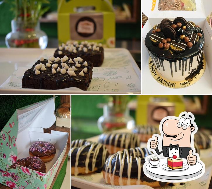 Benji's Baking Burrow serves a range of desserts