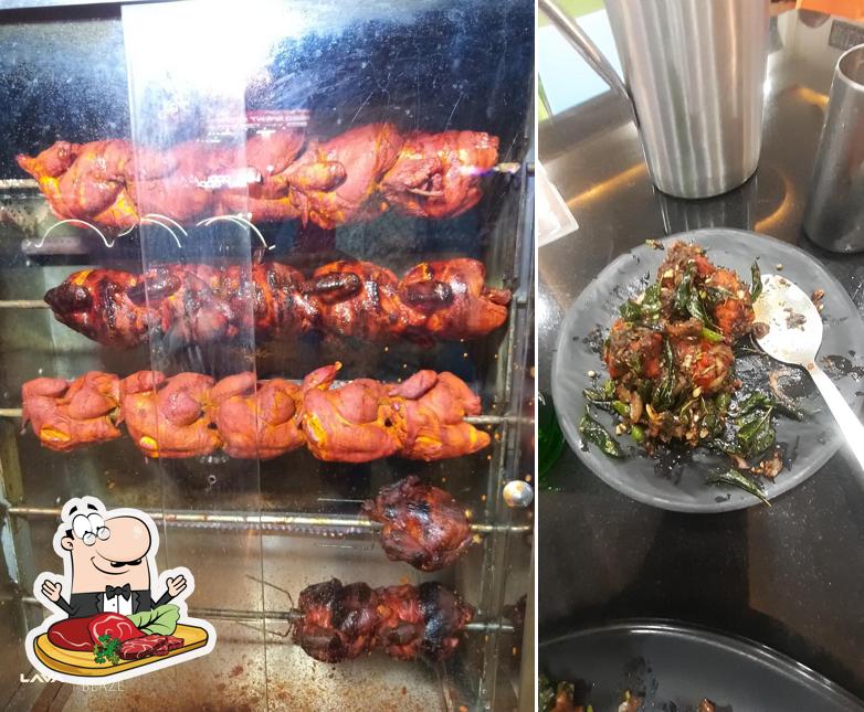 Pick meat dishes at Kitchen County Channasandra