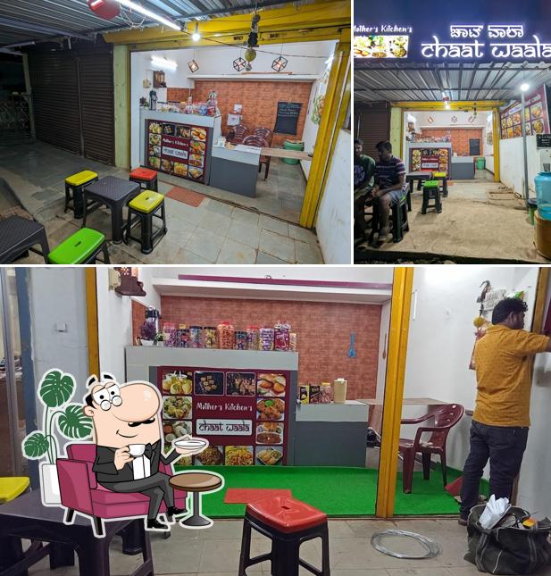 The interior of Mother's Kitchen's Chaat Wala