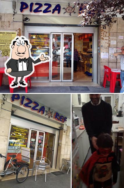 Gli interni di Pizza Ref